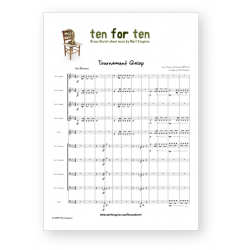 Tournament Galop - arranged for Brass Dectet
